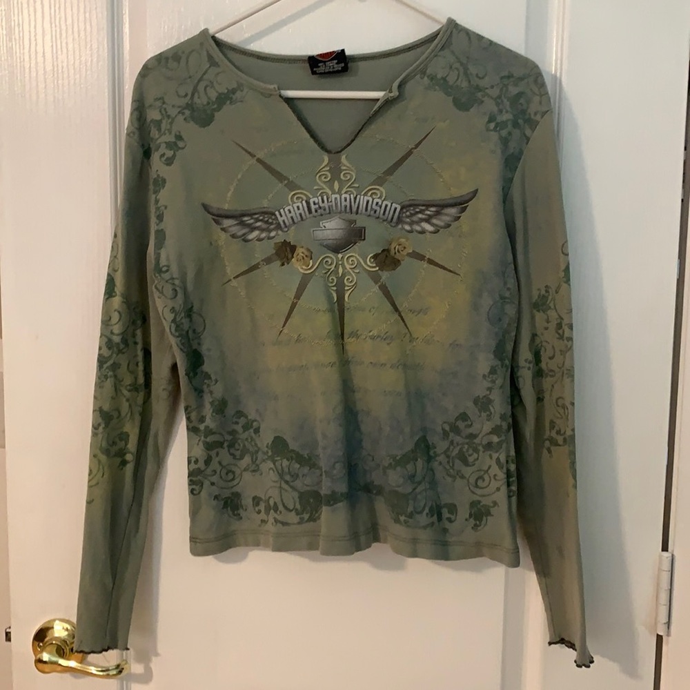 3@20☀️Harley Davidson long sleeve